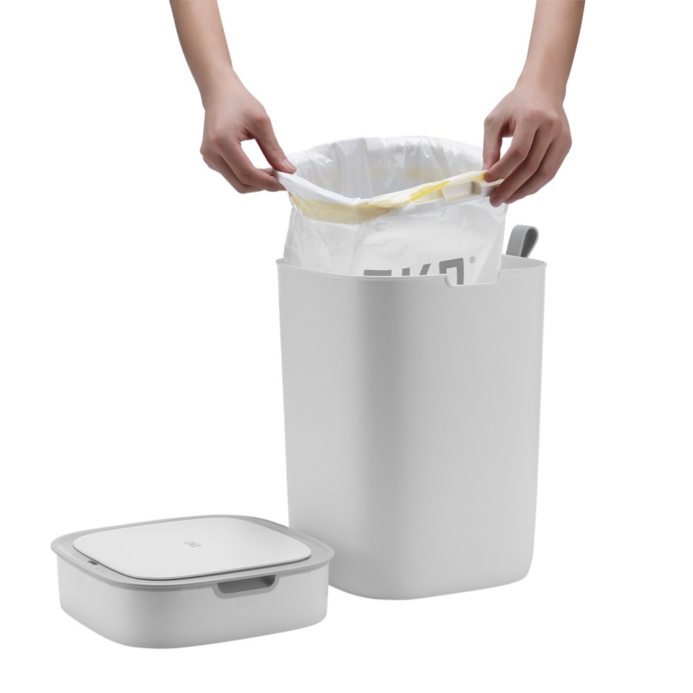 Produktabbildung Nr. 9: EKO Abfallbehälter Morandi Smart, mit Sensor, 12 Liter, weiß