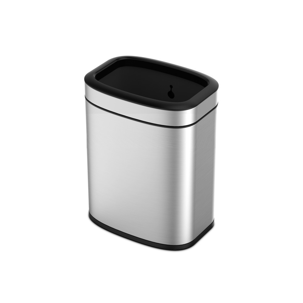 Produktabbildung Nr. 1: EKO Abfallbehälter OLI-Cube, 20 Liter, Edelstahl mattiert