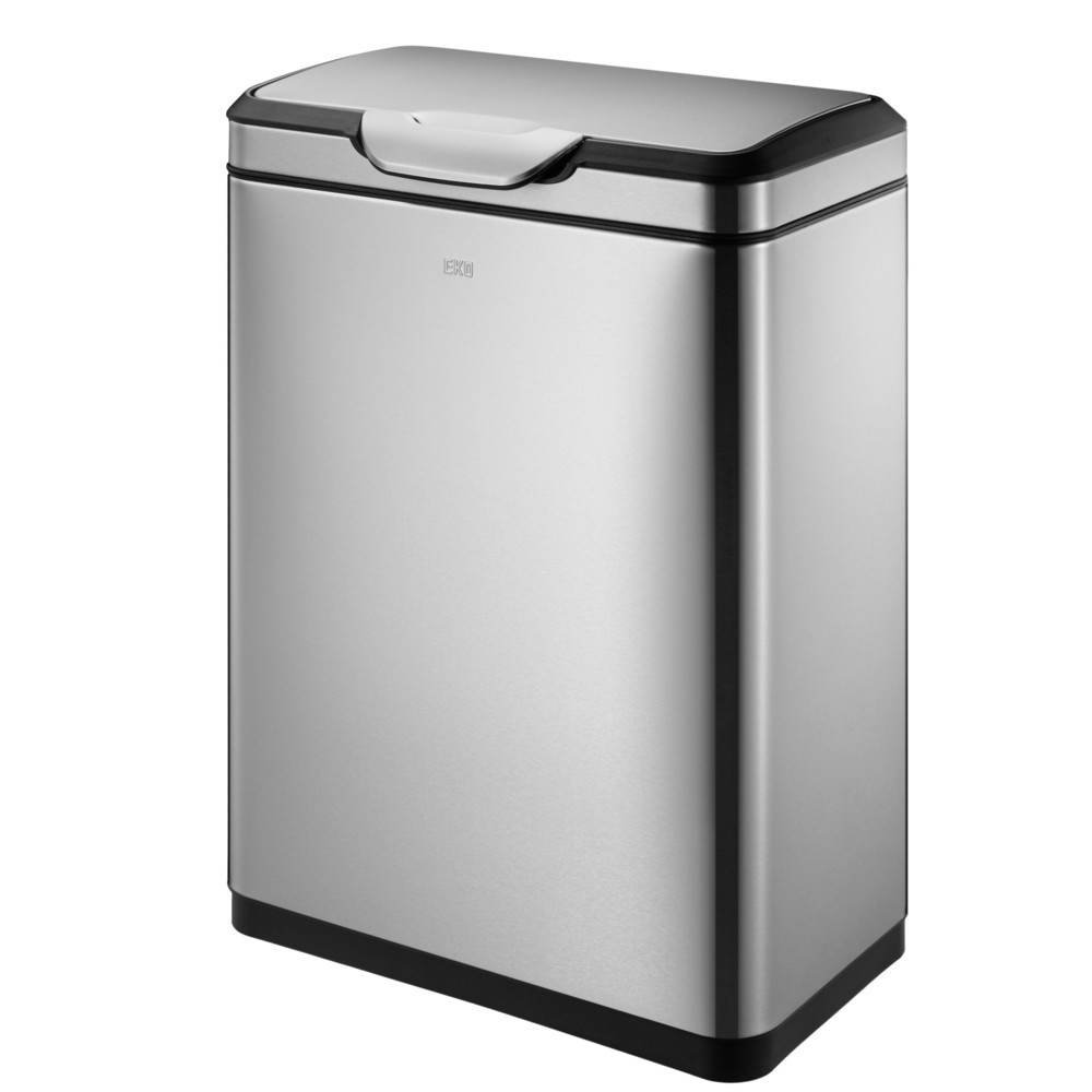 Produktabbildung Nr. 1: EKO Abfallbehälter Touch Pro, 2x20 Liter, Edelstahl mattiert