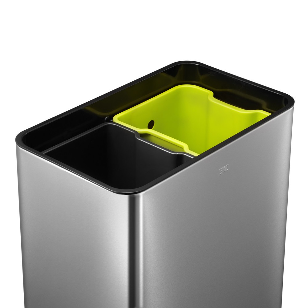 Produktabbildung Nr. 5: EKO Abfallbehälter Touch Pro, 2x20 Liter, Edelstahl mattiert