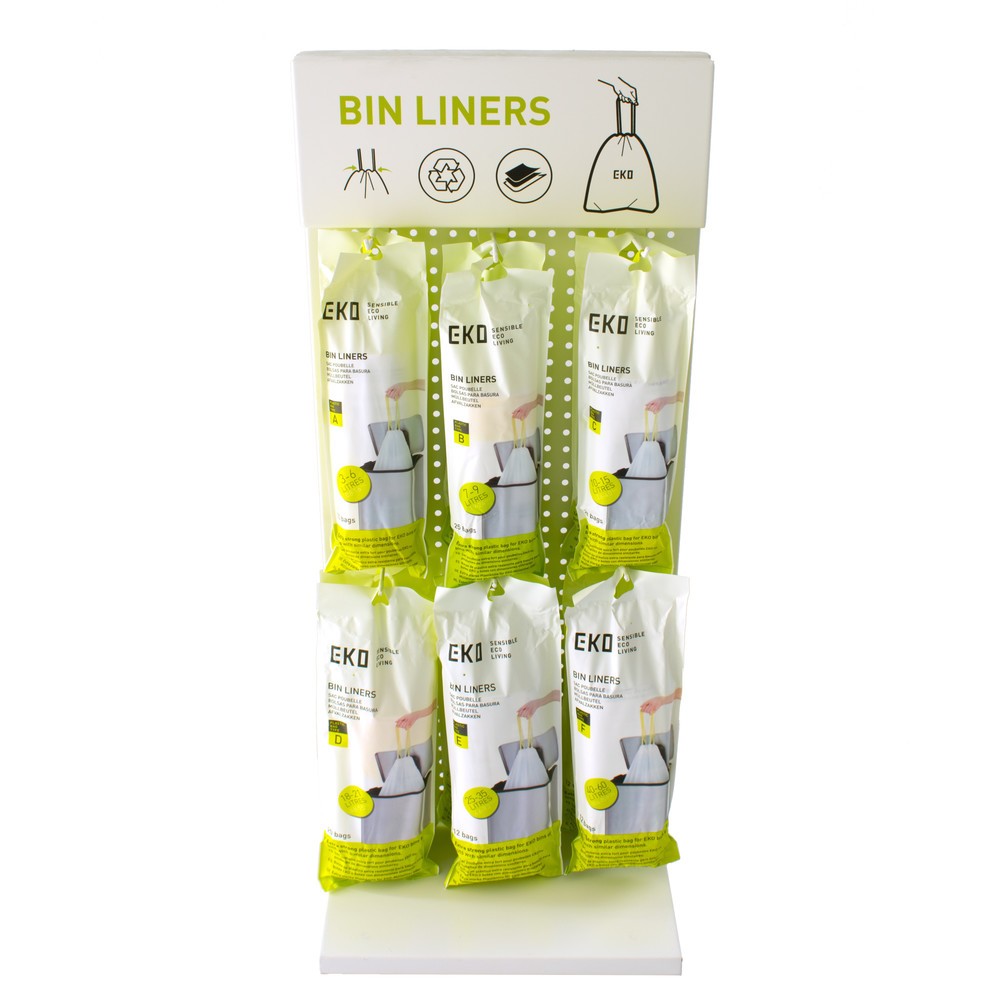 Produktabbildung Nr. 5: EKO Abfallsäcke, weiß, 6 Liter, 720 Stk/VE