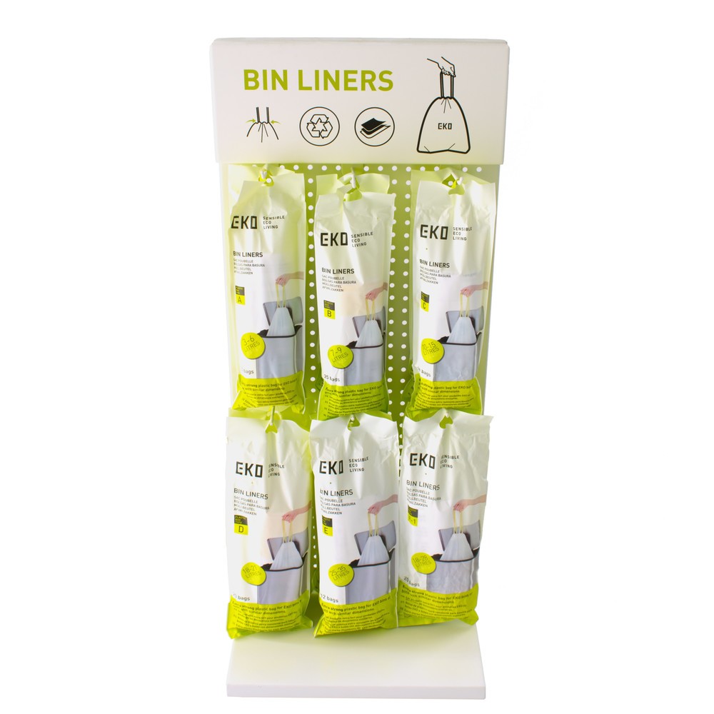 Produktabbildung Nr. 6: EKO Abfallsäcke, weiß, 6 Liter, 720 Stk/VE