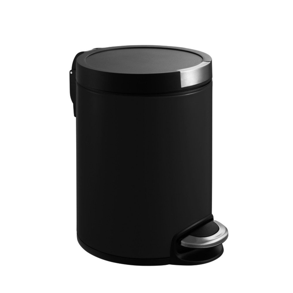 Produktabbildung Nr. 1: EKO Tret-Abfallbehälter Artistic, 5 Liter, schwarz