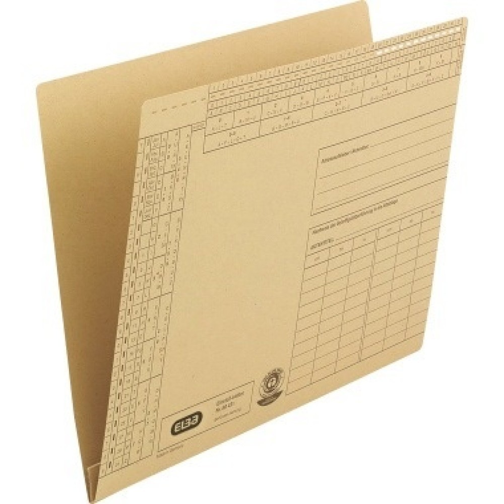 Produktabbildung: ELBA Einstellhefter 100552000 23x31cm kfm./Behördenheftung braun