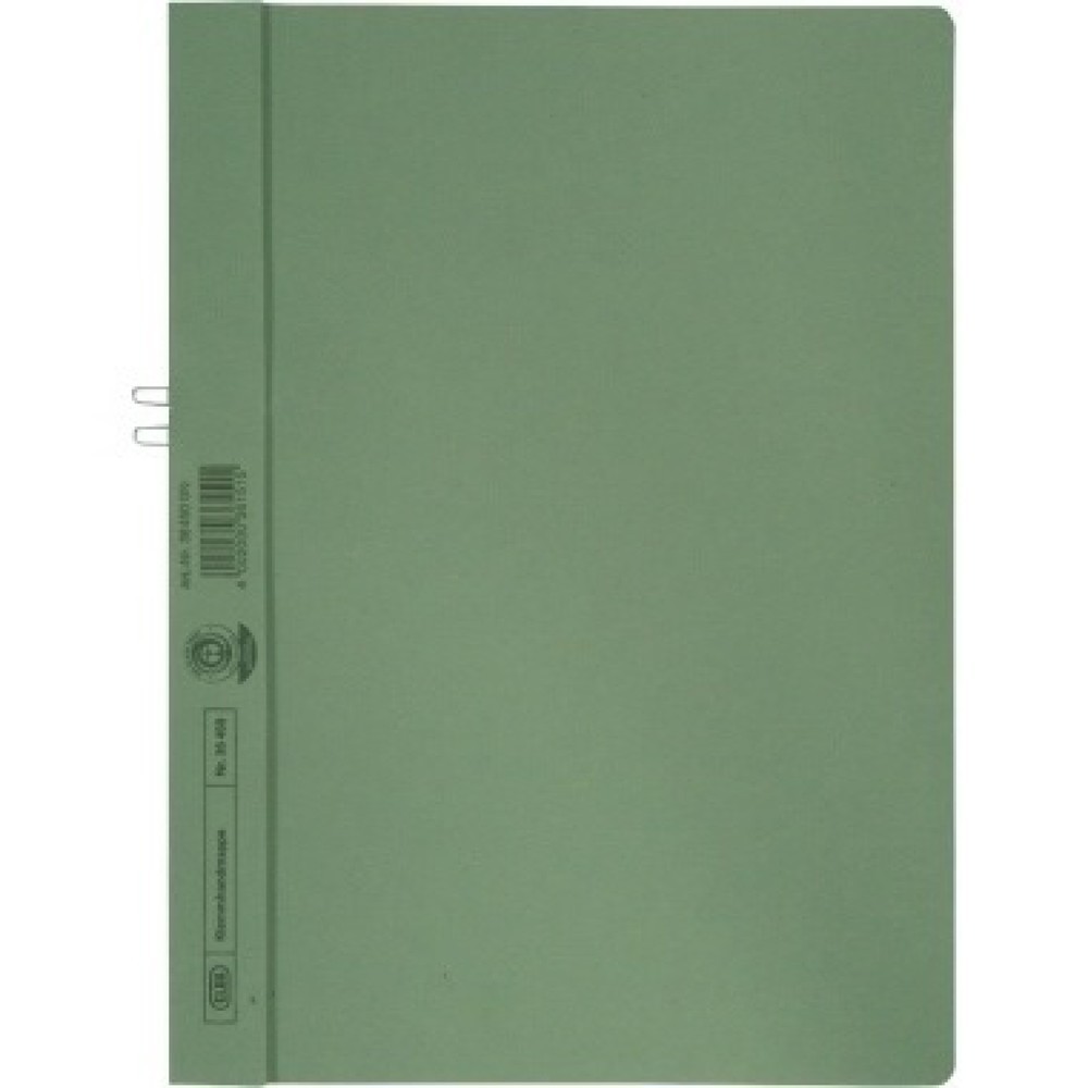 Produktabbildung: ELBA Klemmmappe 400001030 DIN A4 10Blatt Karton grün