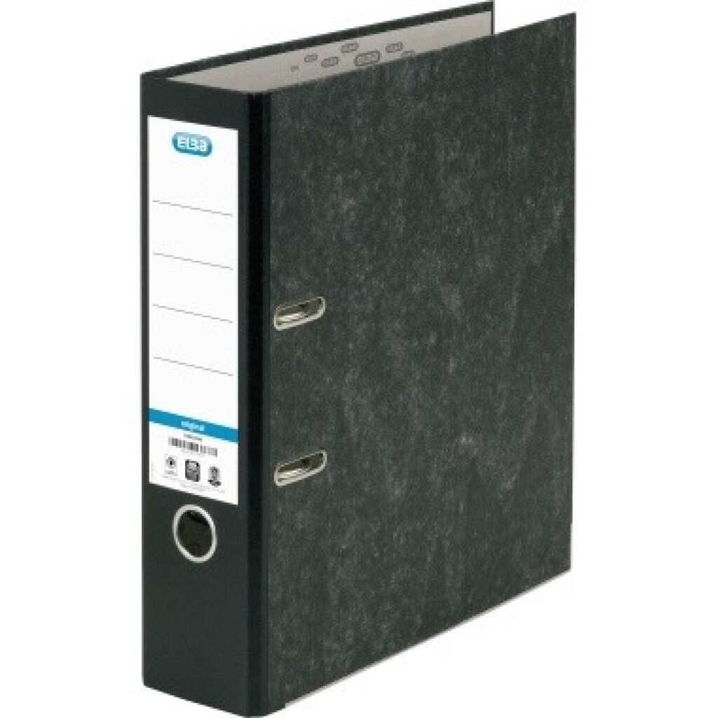 Produktabbildung: ELBA Ordner ELBArado 100081009 WM BC A4 8cm schwarz