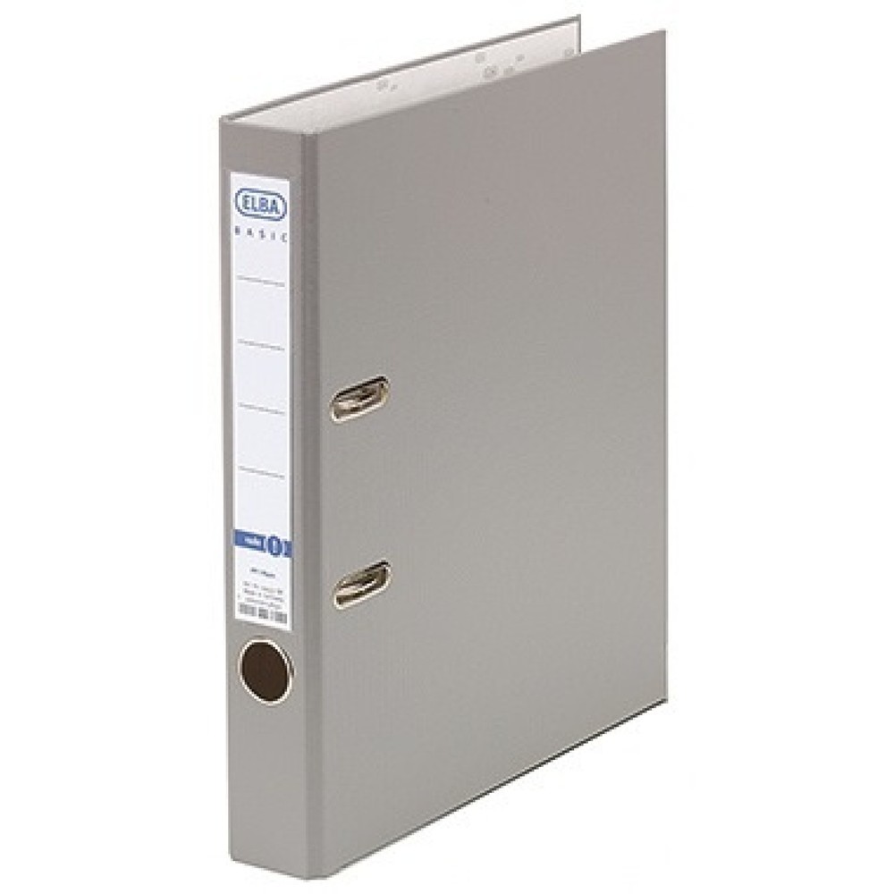 Produktabbildung: ELBA Ordner smart 100023256 DIN A4 50mm PP grau