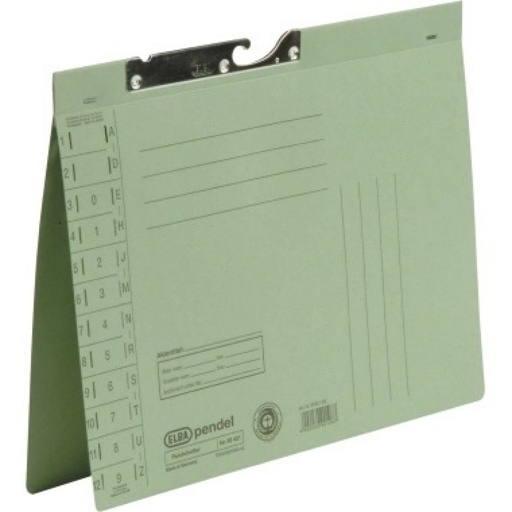 Produktabbildung: ELBA Pendelhefter Behördenheftung 100560082 grün