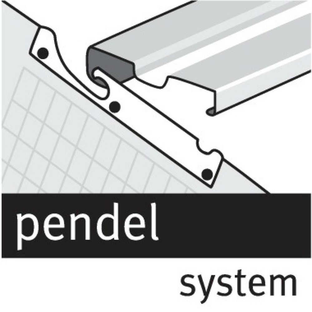 Produktabbildung Nr. 2: ELBA Pendel-Leitkarte 100420900 PS schwarz