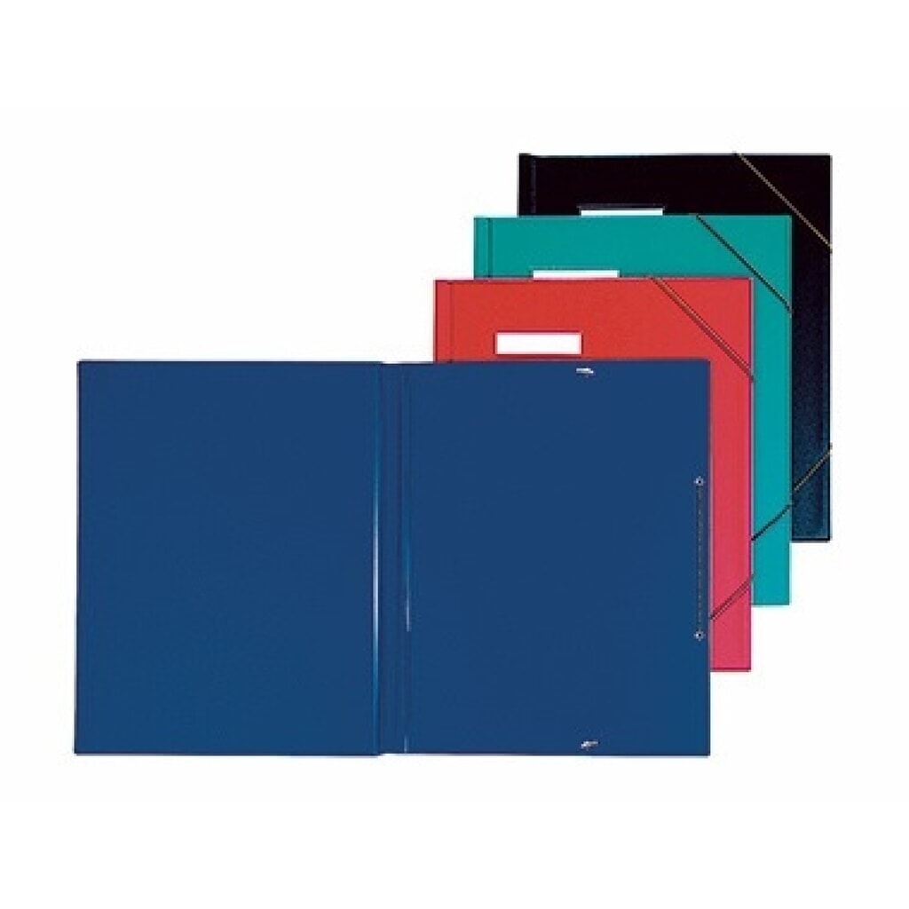 Produktabbildung Nr. 2: ELBA Umlaufmappe colors 100420821 DIN A4 PVC Eckspanngummi blau