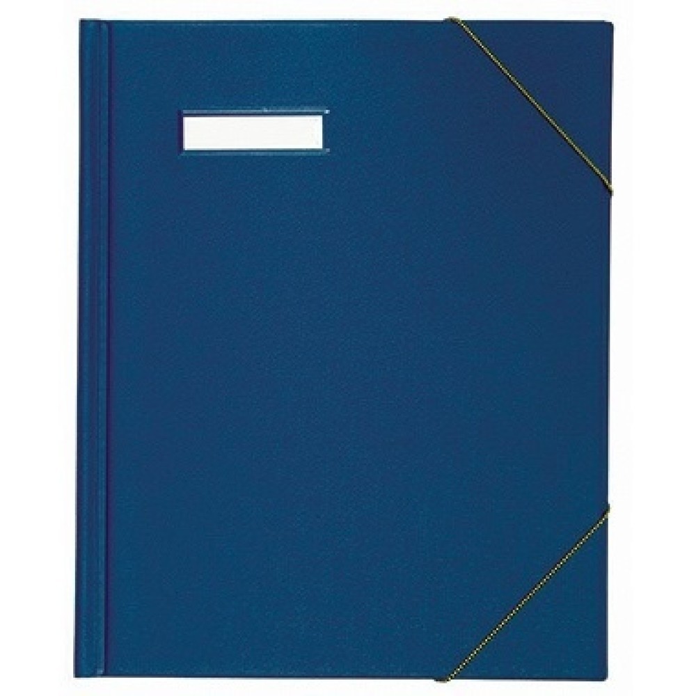 Produktabbildung: ELBA Umlaufmappe colors 100420821 DIN A4 PVC Eckspanngummi blau