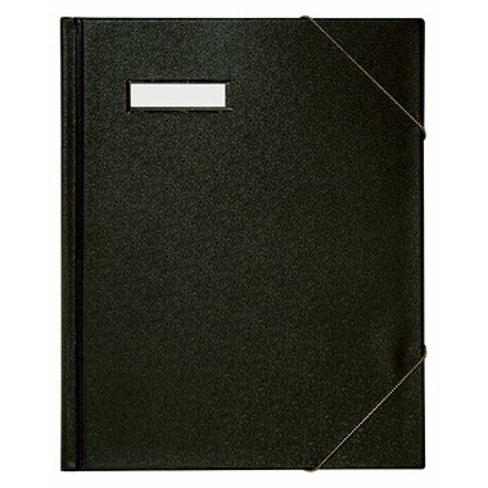 Produktabbildung: ELBA Umlaufmappe colors 100420824 DIN A4 PVC Eckspanngummi schwarz