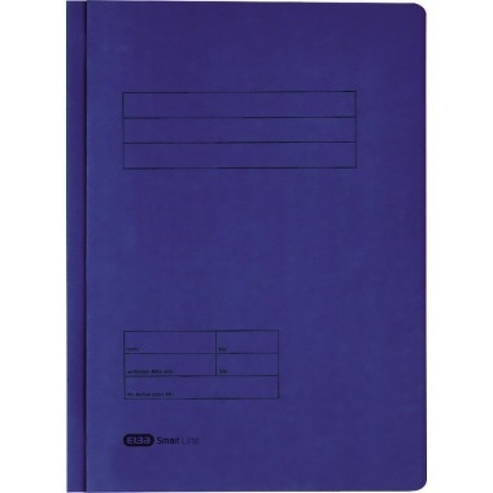 Produktabbildung Nr. 1: ELBA Doppelhefter 2 gegeneinanderl. Heftfalzen blau 100421220