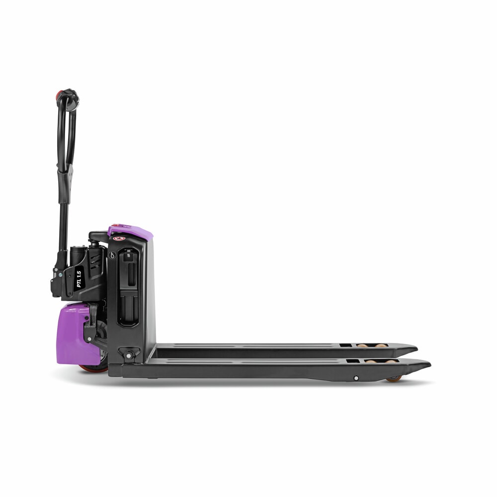 Číslo obrázku produktu 5: Elektrický paletový vozík AntOn by Jungheinrich PTL 1.5, extra široký pro zvláštní palety, nosnost 1 500 kg, délka vidlí 1.150 mm