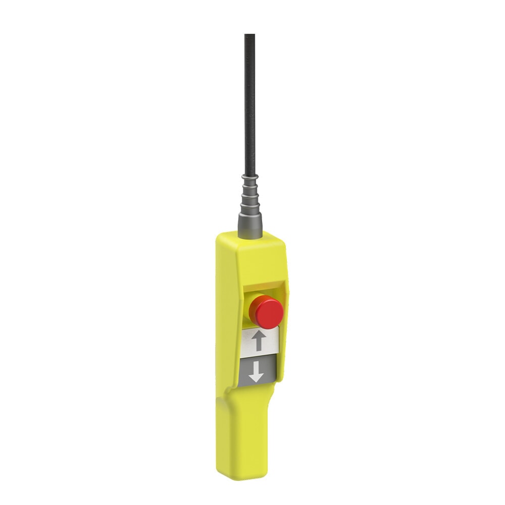 Číslo obrázku produktu 3: Elektrický řetězový kladkostroj LIFTKET S-Line se závěsem s jedním otvorem, nosnost 125 kg, 8/2 m/min
