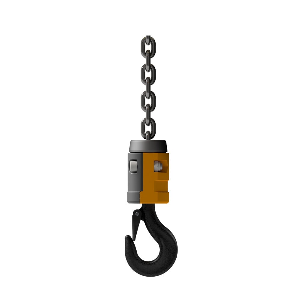 Číslo obrázku produktu 5: Elektrický řetězový kladkostroj LIFTKET S-Line se závěsem s jedním otvorem, nosnost 125 kg, 8/2 m/min