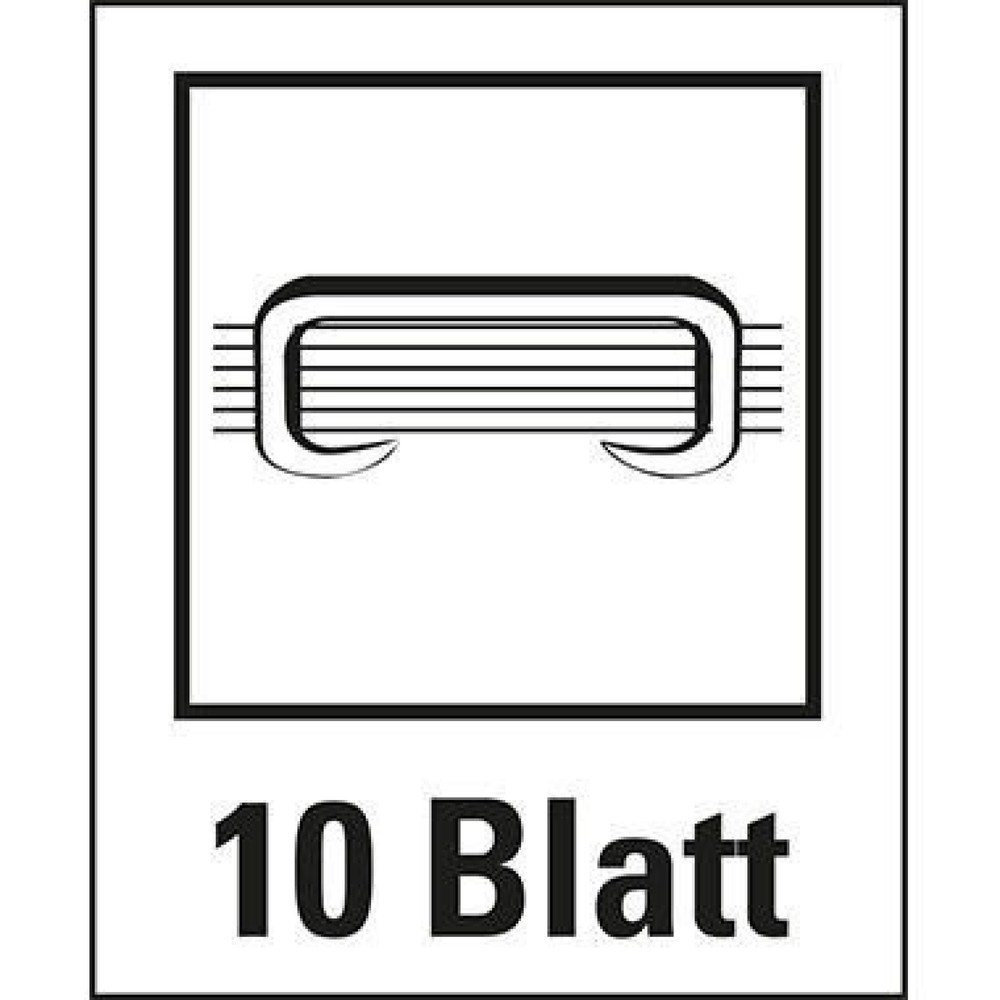 Produktabbildung Nr. 5: Leitz Heftgerät NeXXt 55170095 max. 10Blatt Metall/Kunststoff sw