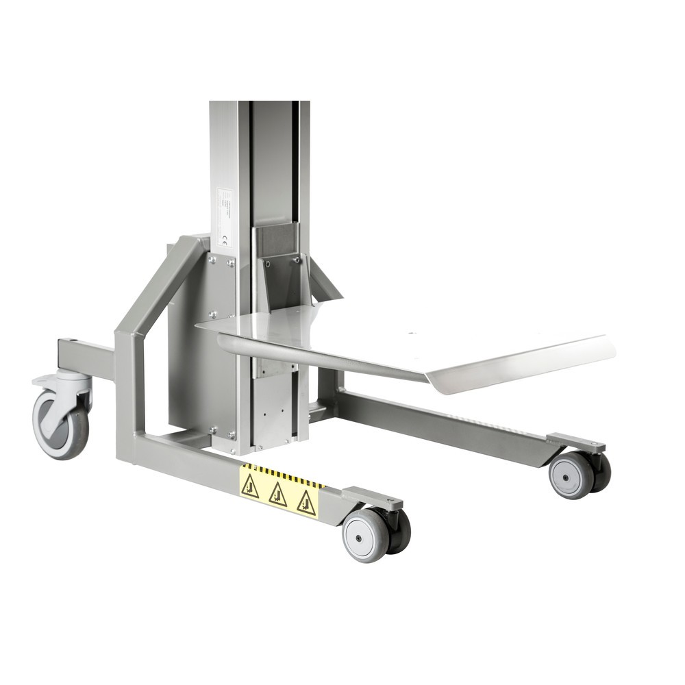 Immagine del prodotto n. 4: Elevatore HOVMAND con piattaforma in acciaio inox, intervallo di sollevamento 100-1.310 mm, portata 80 kg