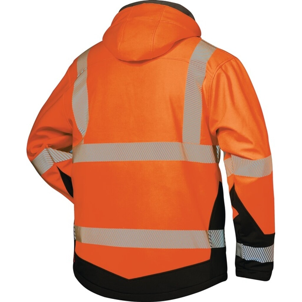 ELYSEE Warnschutz-Softshelljacke Melvin Gr.XL Produktabbildung Nr. 3: ELYSEE Warnschutz-Softshelljacke Melvin Gr.XL