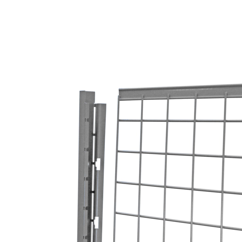 Produktabbildung: Endprofil für TROAX® Trennwandsystem, Höhe 2.200 mm