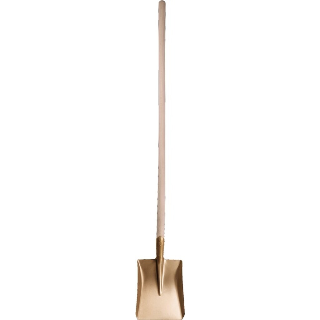 Produktabbildung: ENDRES TOOLS Randschaufel 240x290mm Aluminium-Mehrstoff-Bronze funkenfrei