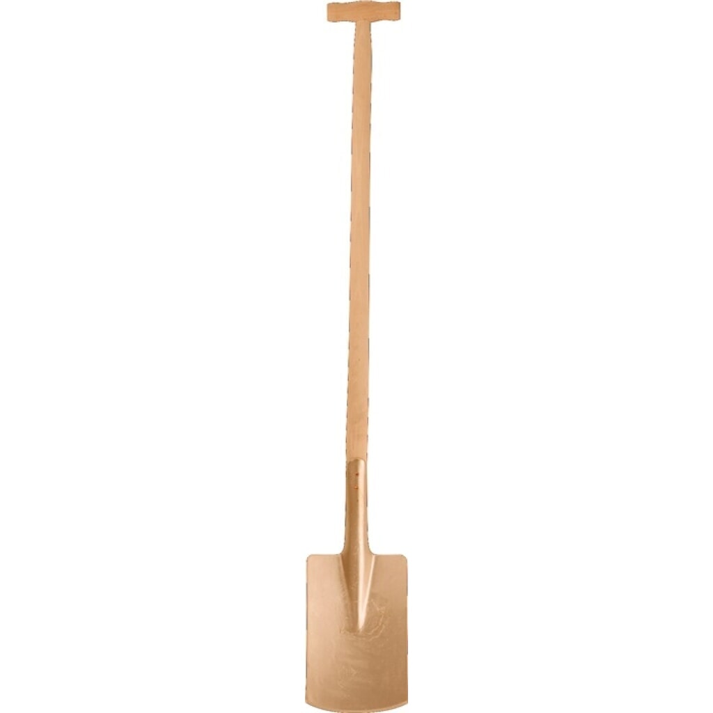ENDRES TOOLS Spaten 260x170mm m.T-Stiel funkenfrei Produktabbildung: ENDRES TOOLS Spaten 260x170mm m.T-Stiel funkenfrei