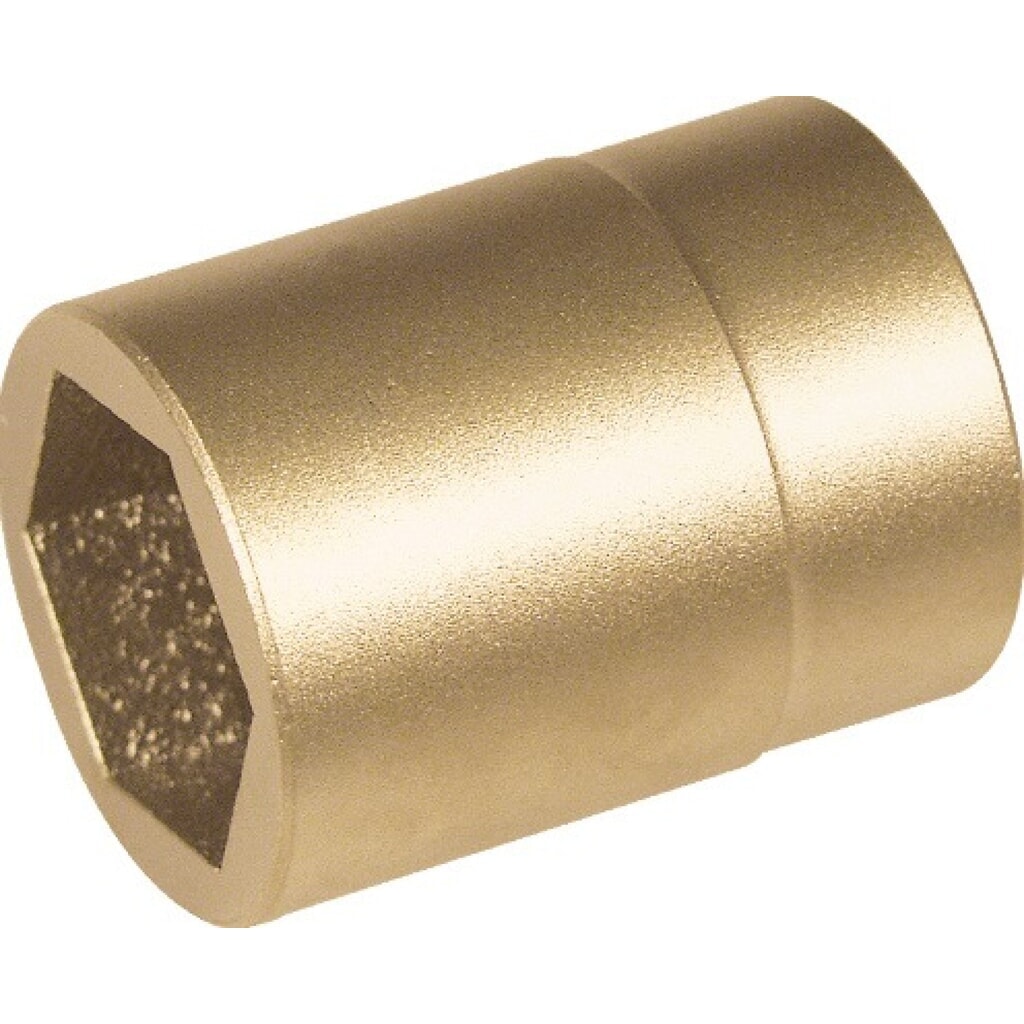 Produktabbildung: ENDRES TOOLS Steckschlüsseleinsatz 1/2 Zoll 6-kant SW 13mm L.40mm funkenfrei