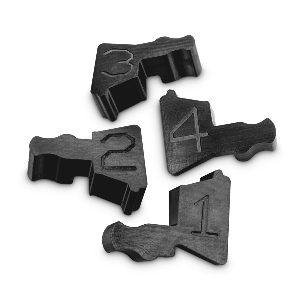 N° de l'image du produit 1 : Ensemble d’adaptateurs pour passage de câbles Defender® MIDI 5 2D by Adam Hall