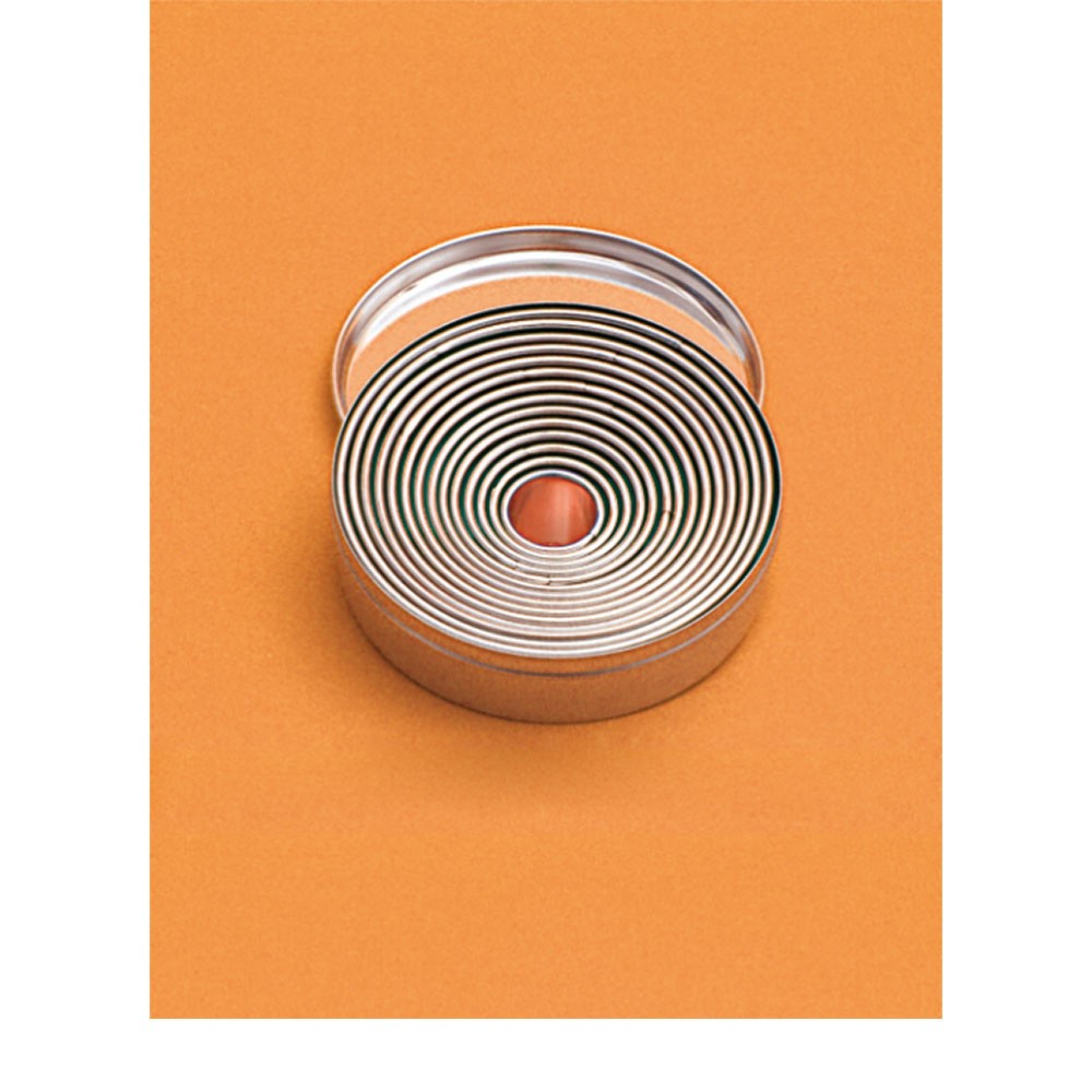 Illustration du produit: Ensemble d’emporte-pièces Stalgast, ronds, lisses, Ø 3,4 à 9 cm