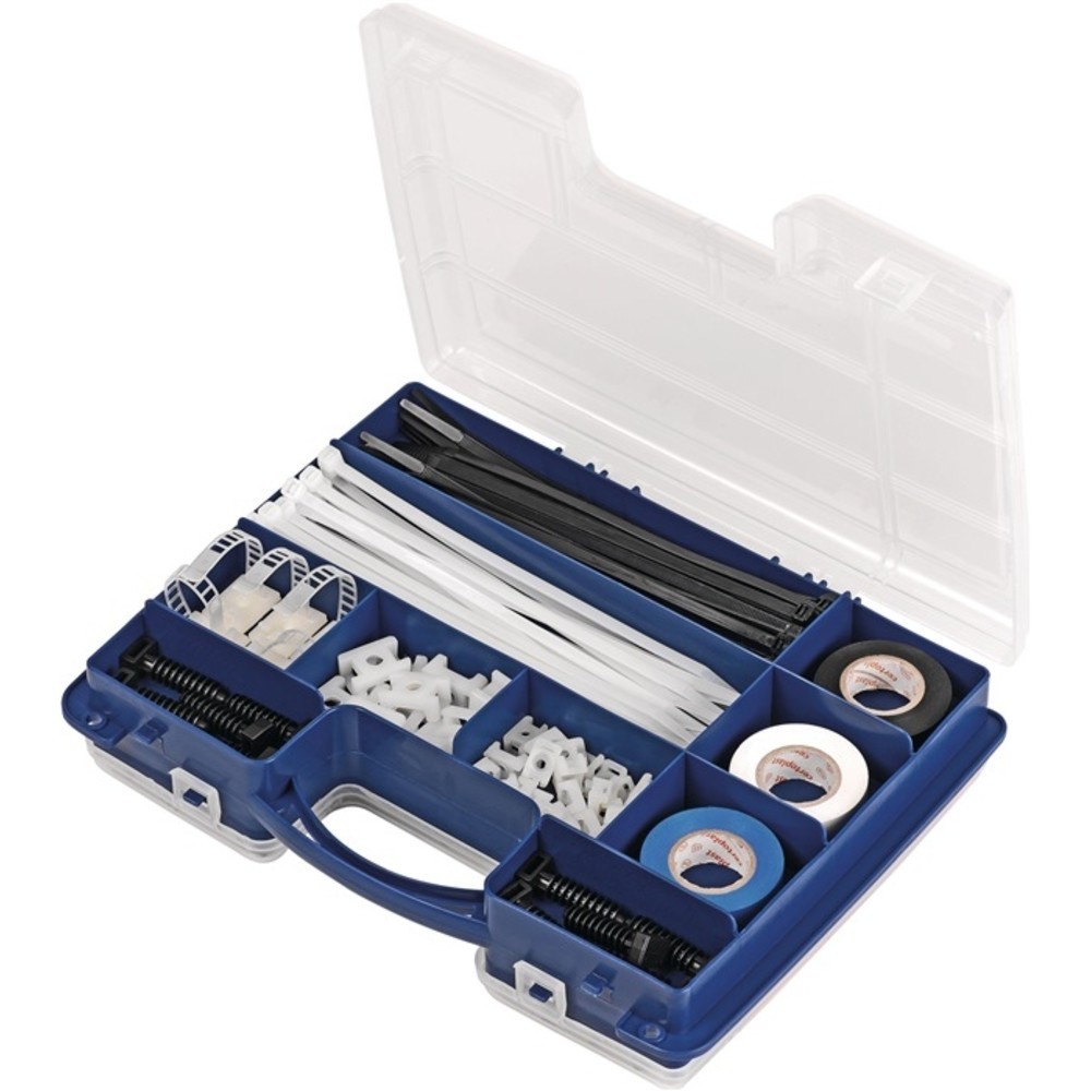 N° de l'image du produit 2 : Set de colliers de câblage 304 pièces polyamide