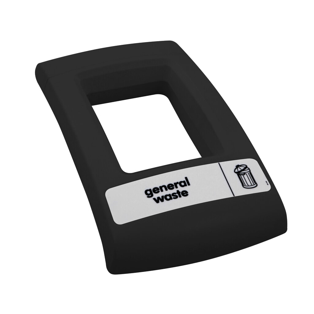 ENVIROBIN Deckel, offen, schwarz Produktabbildung: ENVIROBIN Deckel, offen, schwarz