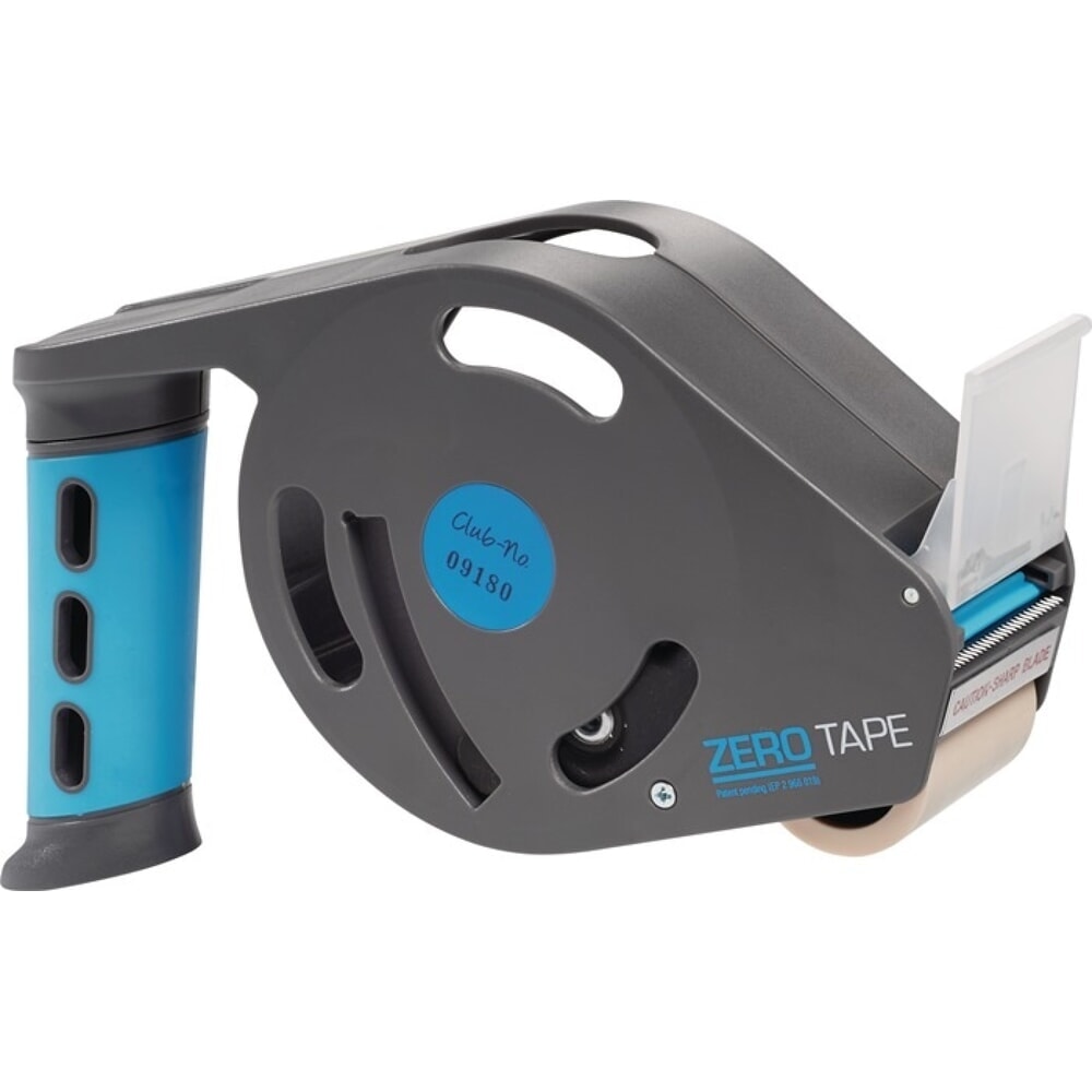 N° de l'image du produit 2 : ENVIROPACK Dérouleur manuel ZEROTAPE®, bleu, plastique, pour largeur de feuillard 48 mm