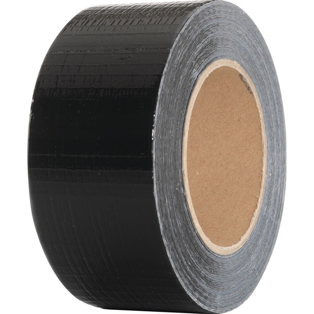 ENVIROPACK Gewebeband, Länge 50 m Breite 50 mm, schwarz, Rolle Produktabbildung: ENVIROPACK Gewebeband, Länge 50 m Breite 50 mm, schwarz, Rolle