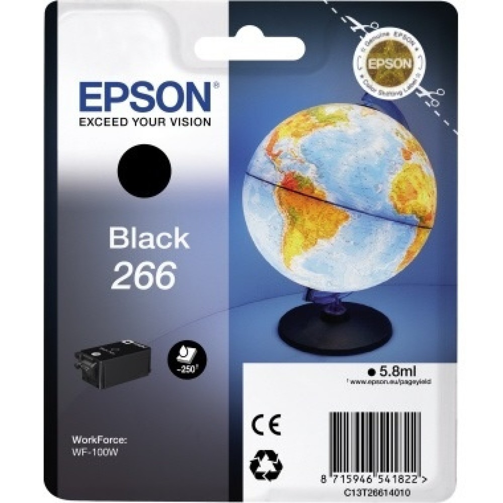 Produktabbildung: Epson Tintenpatrone C13T26614010 266 5,8ml 250Seiten schwarz