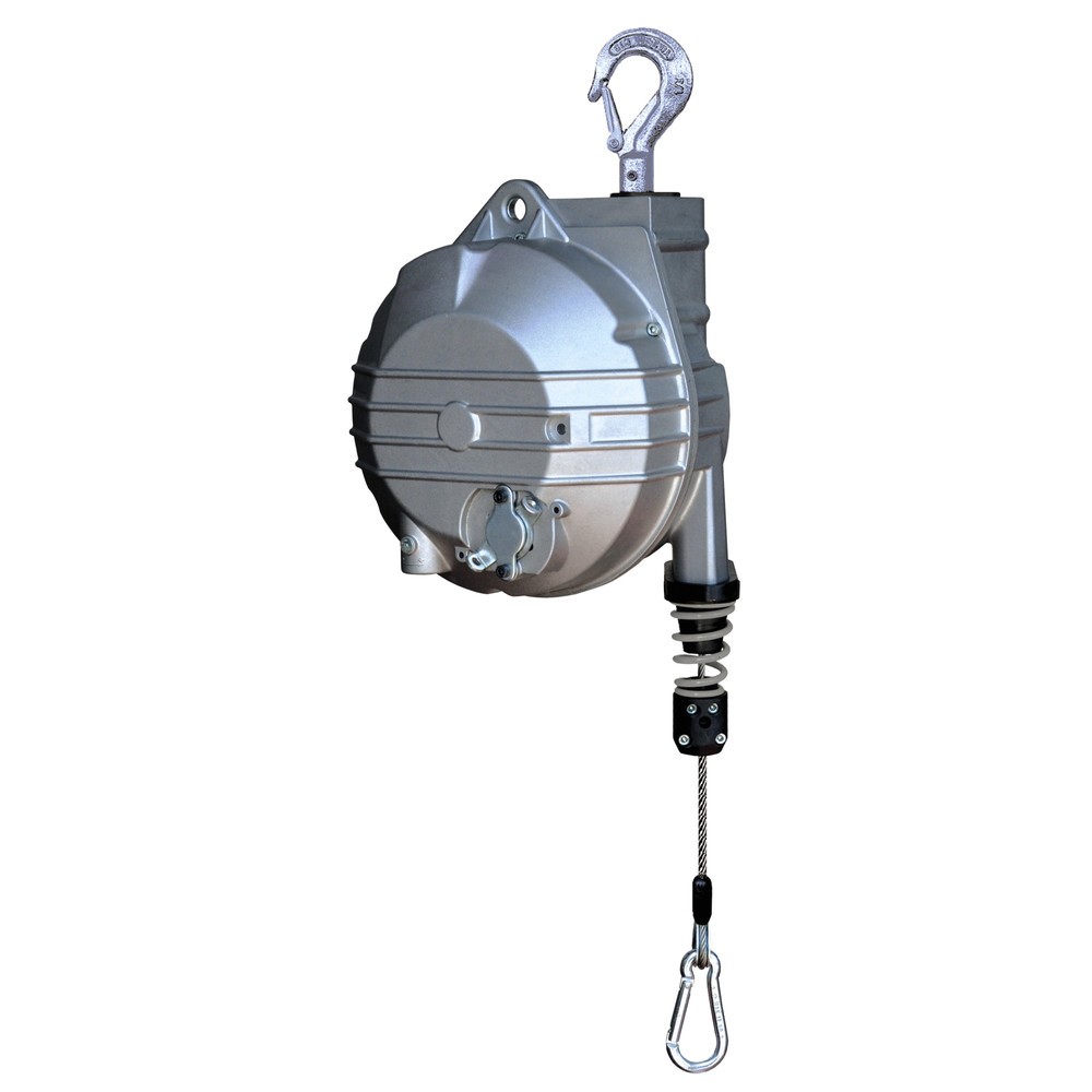 Illustration du produit: Équilibreur 95X pour zones potentiellement explosives, sans dispositif d’arrêt, boîtier en aluminium, câble de 2,1 m, capacité de charge 20-30 kg
