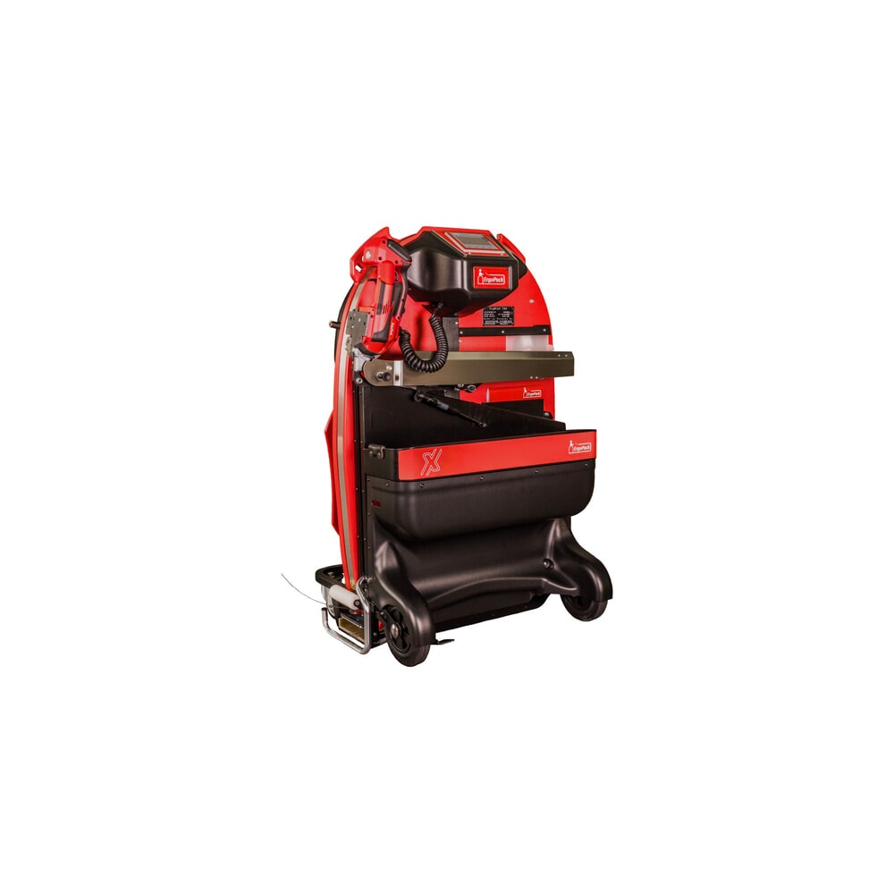Produktabbildung: ErgoPack Palettenumreifungsmaschine X-pert Line 713X LI, elektronischer Antrieb, mit Umreifungsgerät, Band 9–13 mm, bis 1200N
