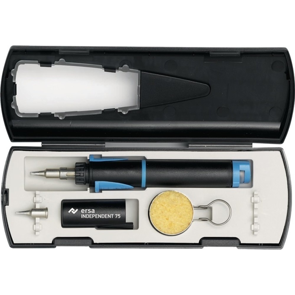Produktabbildung: ERSA Gaslötset INDEPENDENT 75 BASIC SET, 580 °C, 15 - 75 W, 46s (280 °C)