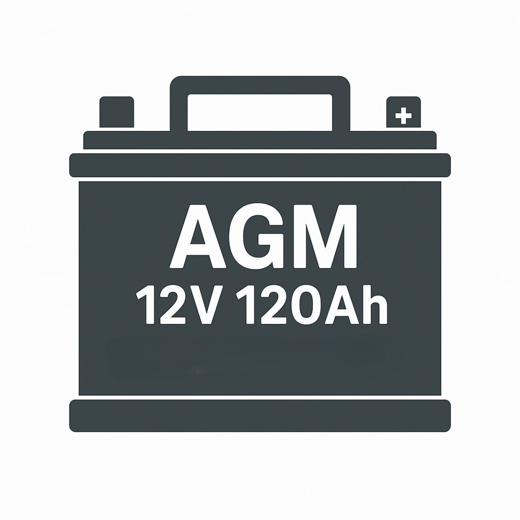 Ersatzbatterie für SIAT Stretchroboter BeeWrap+, wartungsfreie AGM-Batterie, 12 V / 120 Ah Produktabbildung: Ersatzbatterie für SIAT Stretchroboter BeeWrap+, wartungsfreie AGM-Batterie, 12 V / 120 Ah