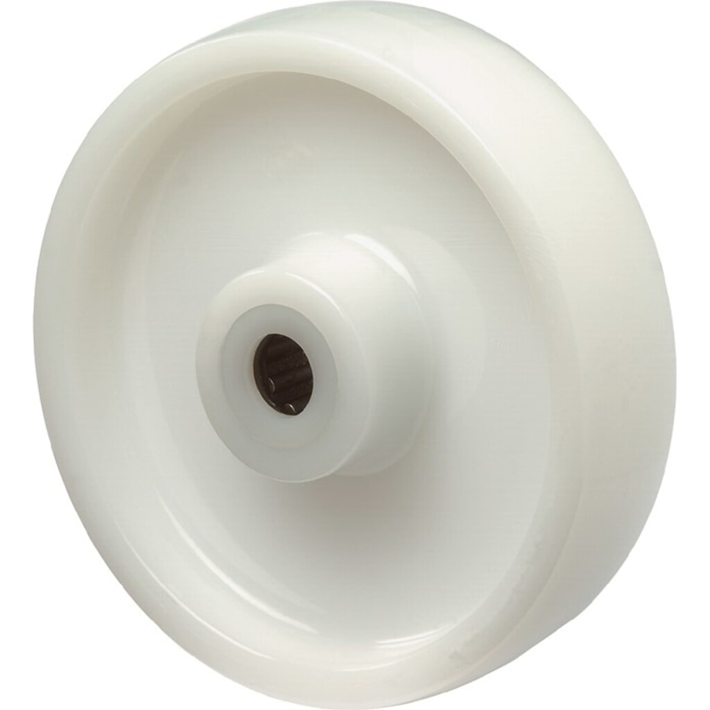 Ersatzrad, Kunststoff, Rad-Ø 58 mm Tragfähigkeit 100 kg, Achs-Ø 8 mm Nabenlänge 33 mm Produktabbildung: Ersatzrad, Kunststoff, Rad-Ø 58 mm Tragfähigkeit 100 kg, Achs-Ø 8 mm Nabenlänge 33 mm