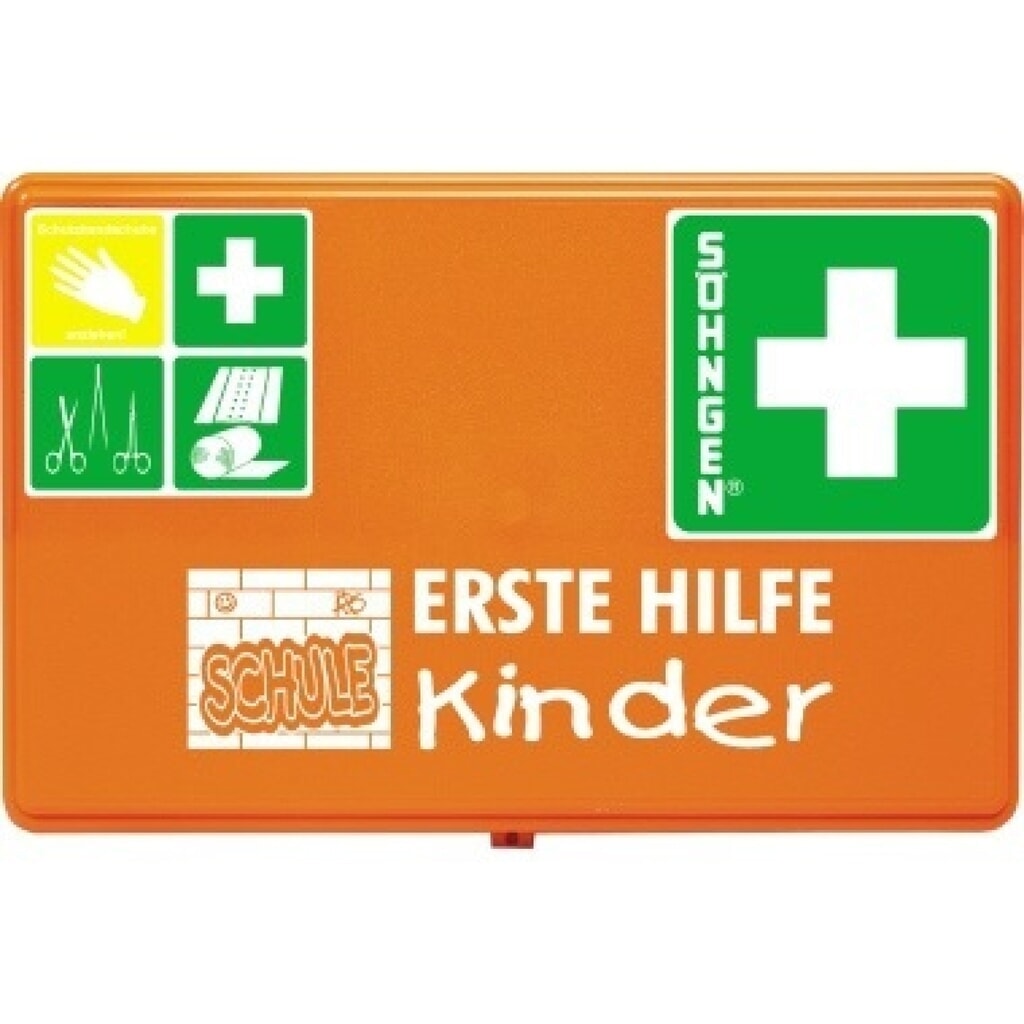 Produktabbildung: SÖHNGEN Verbandkasten SCHULE 0350051 orange