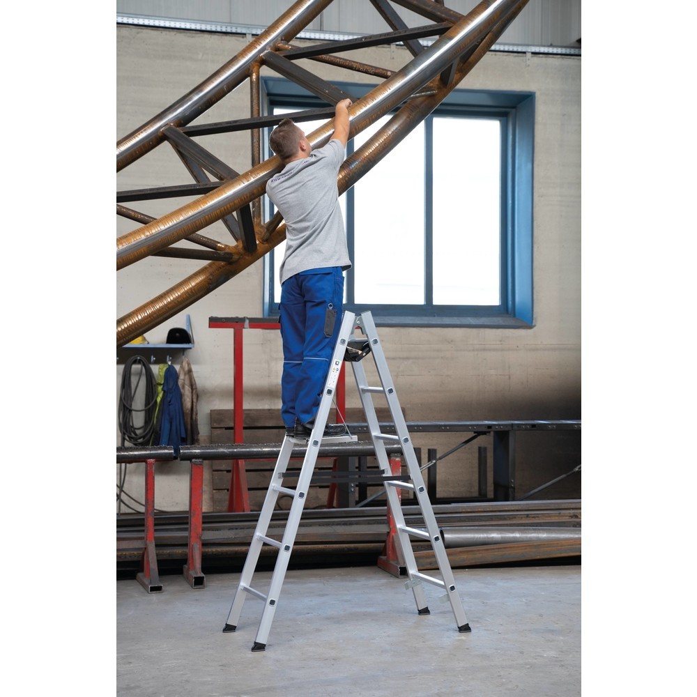 N° de l'image du produit 5 : escabeau à barreau, 2 x 6 échelons