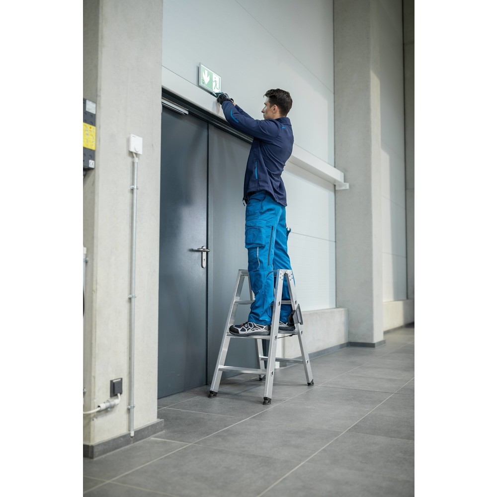 N° de l'image du produit 5 : Escabeau, 2 côtés piétonnant, 2 x 3 marches
