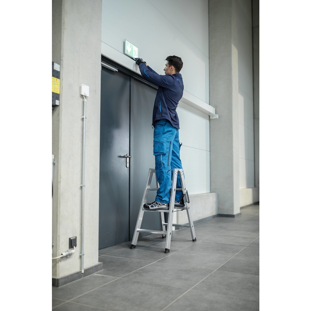 N° de l'image du produit 6 : Escabeau, 2 côtés piétonnant, 2 x 3 marches