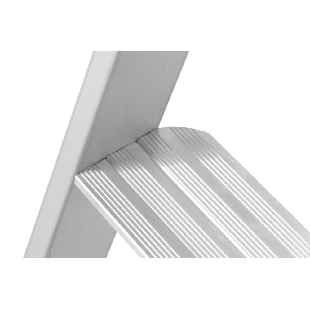 N° de l'image du produit 2 : Escabeau double à marches HYMER, avec plate-forme, hauteur déployée 0,65 m
