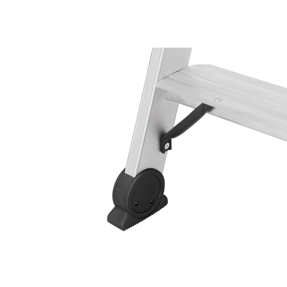 N° de l'image du produit 10 : Escabeau double à marches HYMER, avec plate-forme, hauteur déployée 0,65 m