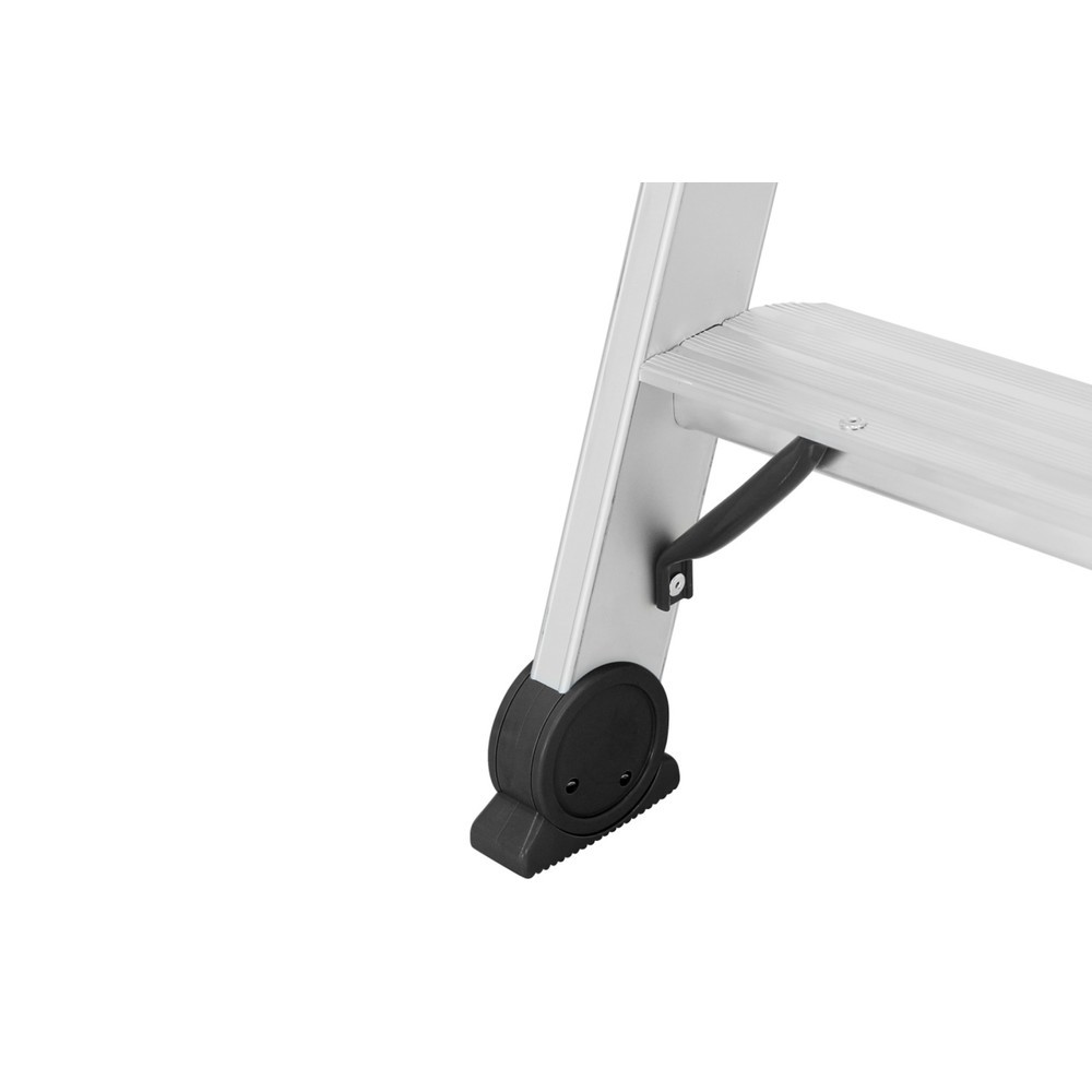 N° de l'image du produit 2 : Escabeau double à marches HYMER, bilatéral, 2 × 3 échelons, hauteur déployée 0,19 m