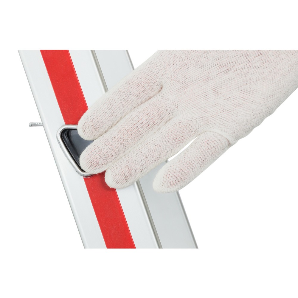 N° de l'image du produit 3 : Escabeau double à marches HYMER, bilatéral, 2 × 3 échelons, hauteur déployée 0,19 m
