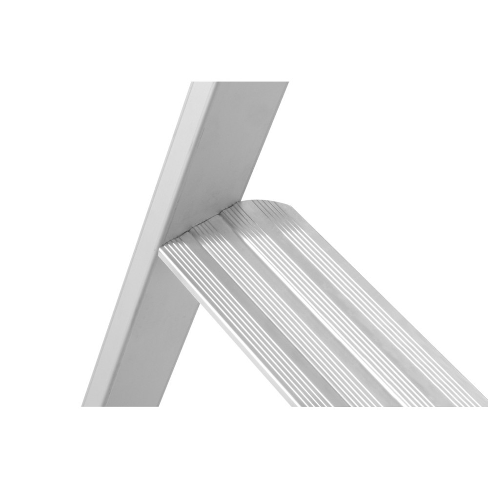N° de l'image du produit 5 : Escabeau double à marches HYMER, bilatéral, 2 × 3 échelons, hauteur déployée 0,19 m