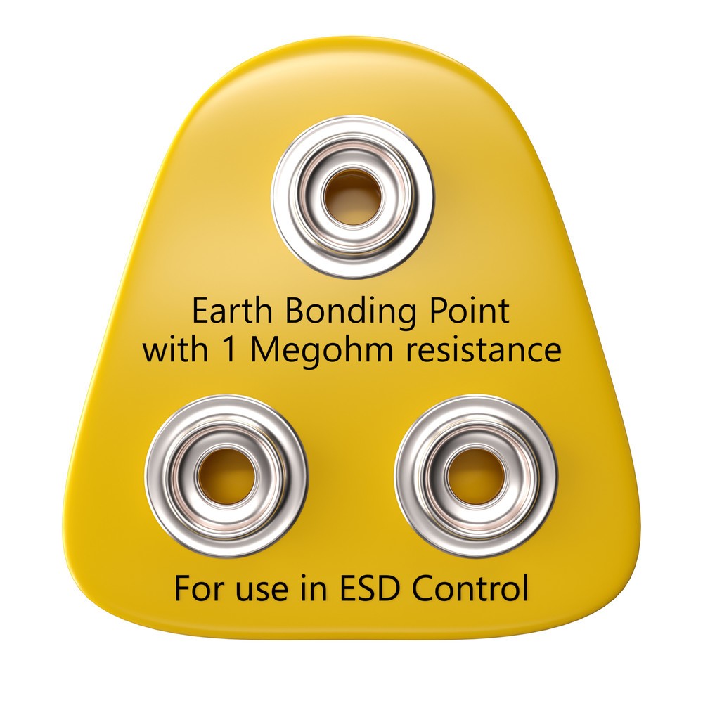 Produktabbildung Nr. 2: ESD-Erdungsstecker für NoTrax Arbeitsplatzmatten Anti-Stat POP™/High Tech POP™