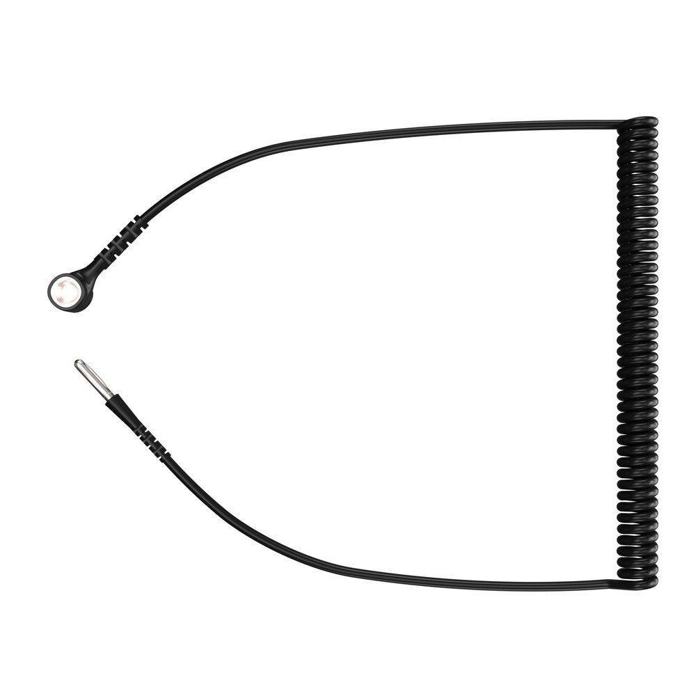 Produktabbildung Nr. 2: ESD-Spiralkabel für NoTrax Arbeitsplatzmatten Anti-Stat POP™/High Tech POP™